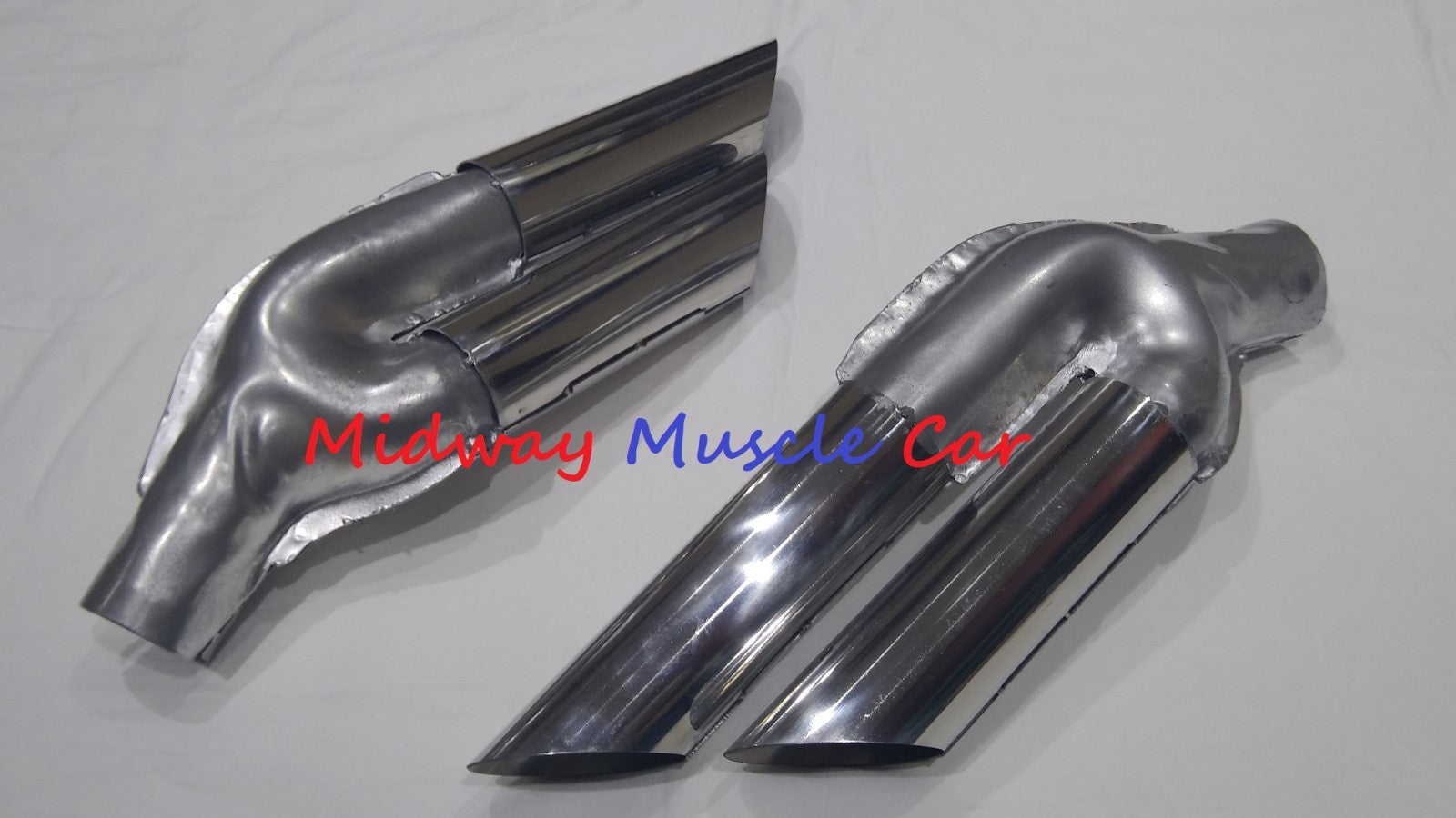 NEW rear 2" exhaust splitters  64 65 Pontiac GTO Lemans Tempest