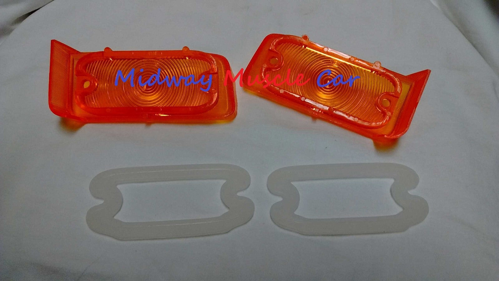front turn signal parking lamp light assy  lens & gasket 64 Pontiac GTO Lemans