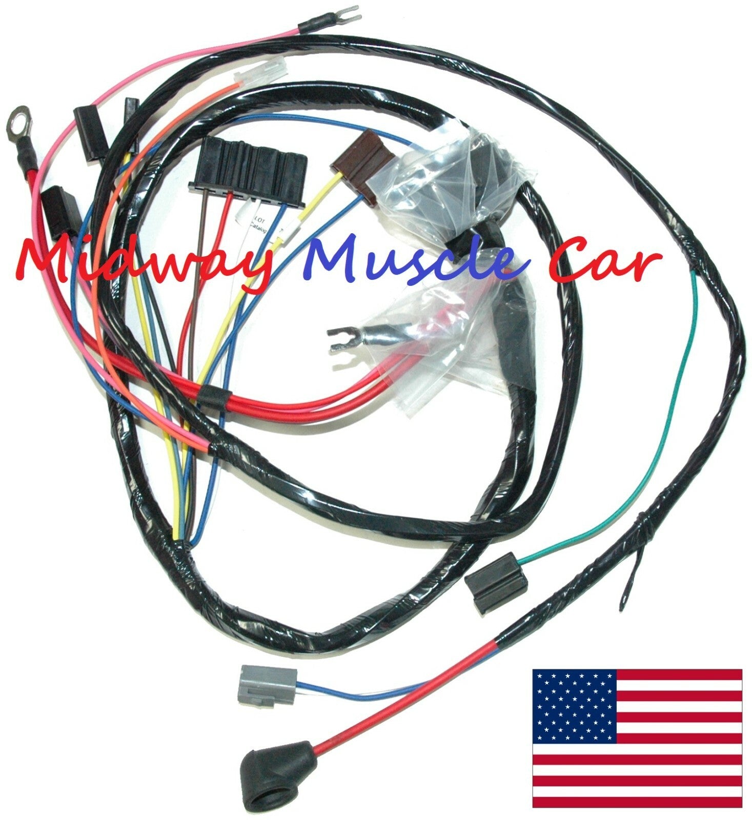engine wiring  harness V8 65 66 Buick Gran Sport Skylark GS Special 300 340 401
