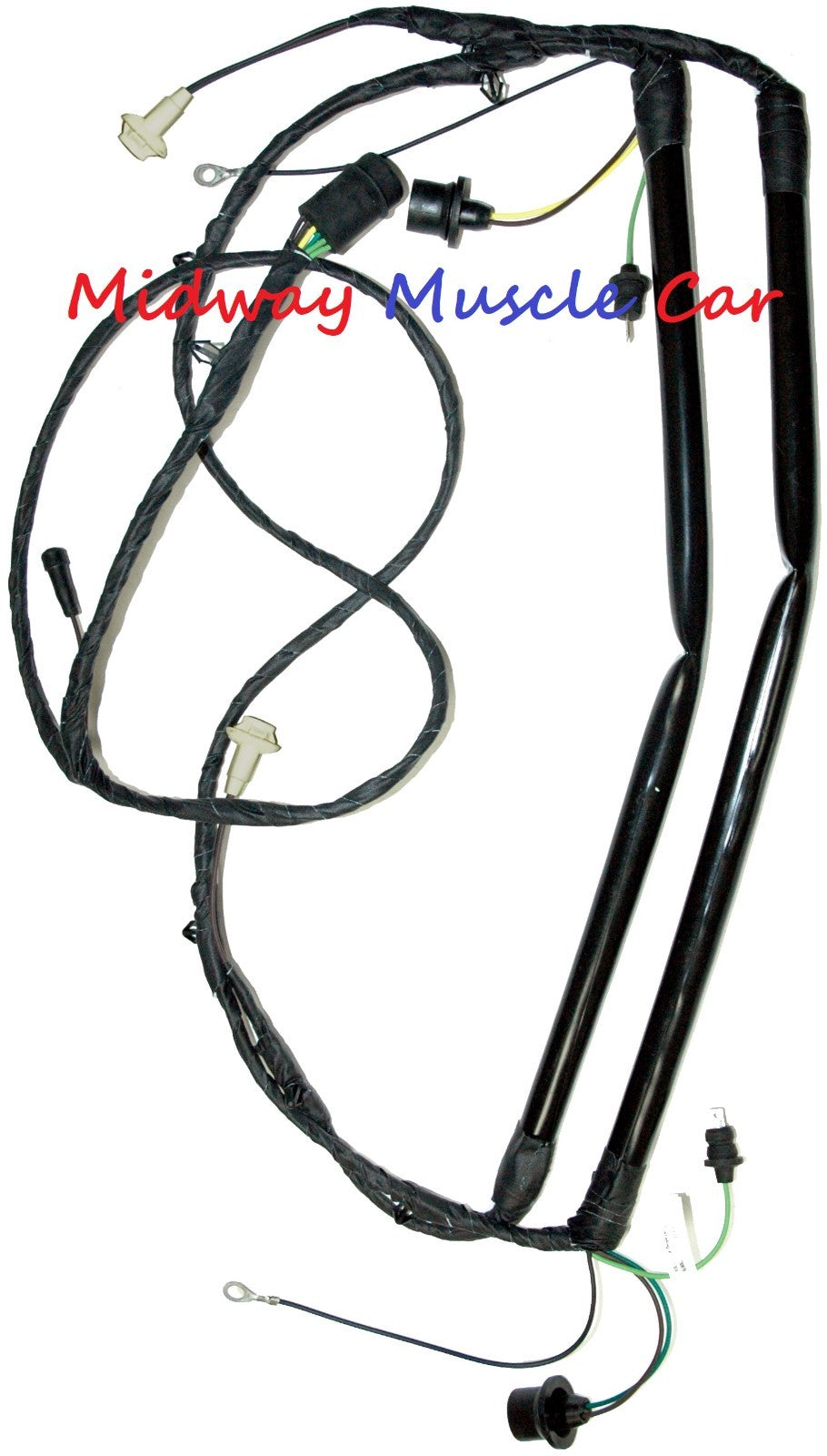 rear body tail light lamp wiring harness Chevy GMC pickup truck 73-78 stepside