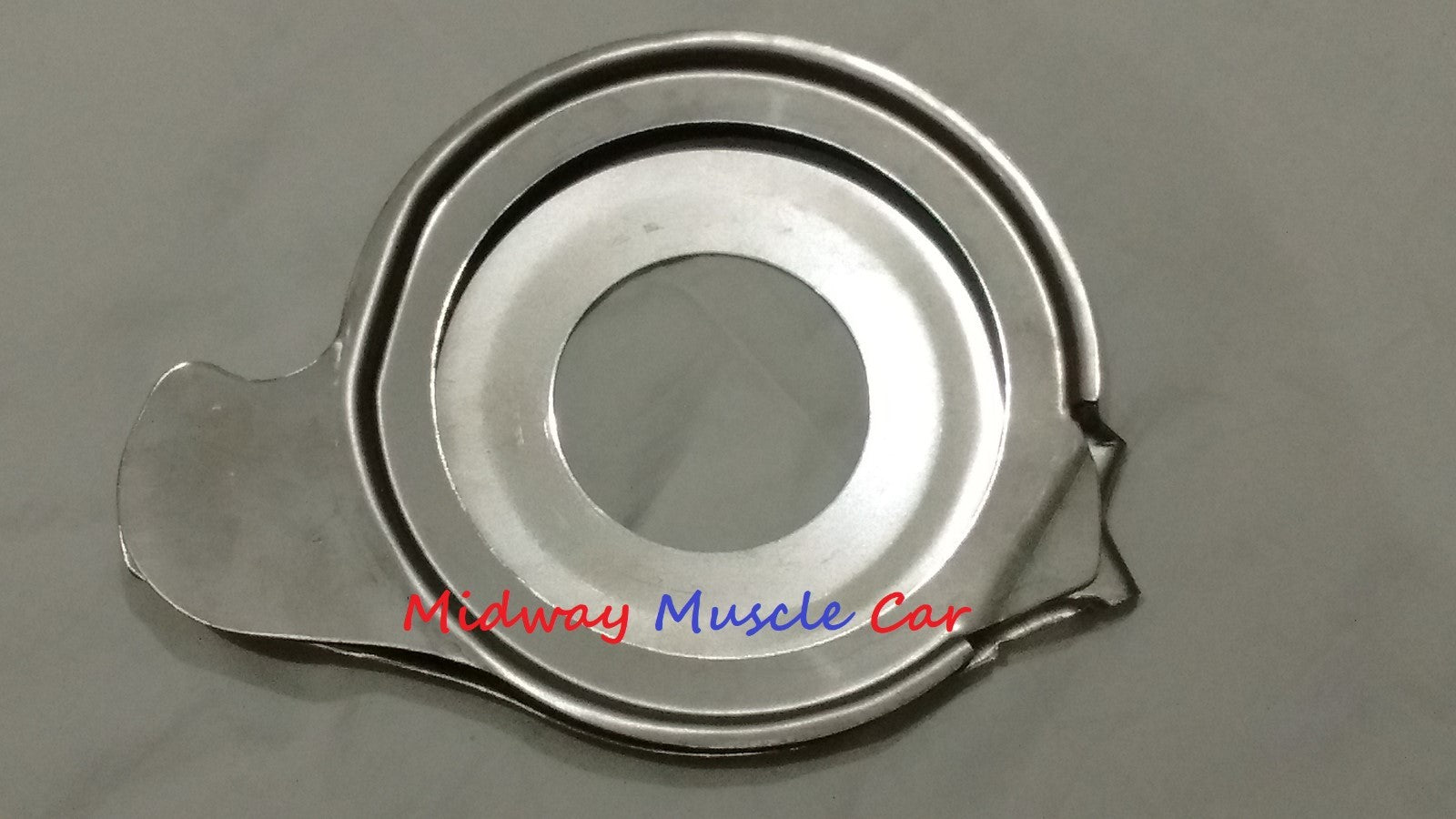 NEW stainless steel water pump plate (pr) 64-68 Pontiac GTO Firebird 421 400 389