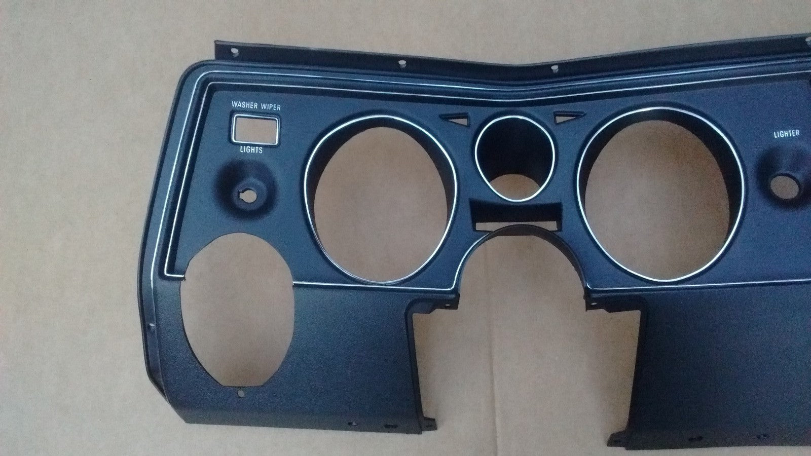 1969 69 Chevy Chevelle Dash instrument cluster panel bezel assembly with A/C