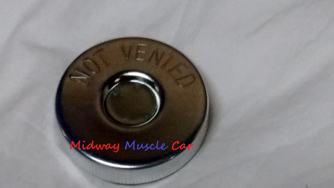 NEW CORRECT fuel gas cap 65-69 Chevy Chevelle Pontiac GTO Olds 442 GS