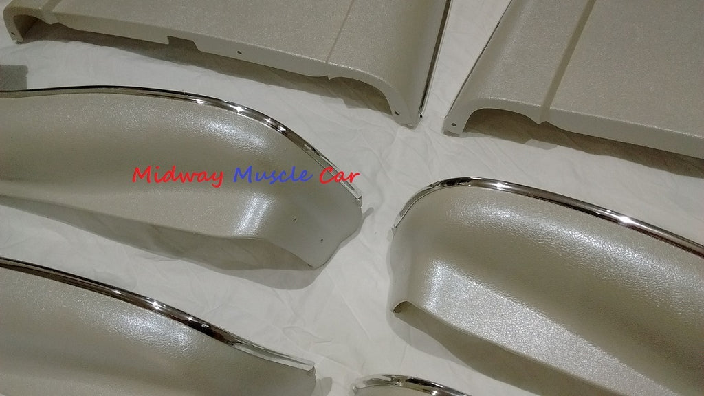 bucket seat plastic seatback & side trim panels 69-72 Chevy Chevelle Pontiac GTO