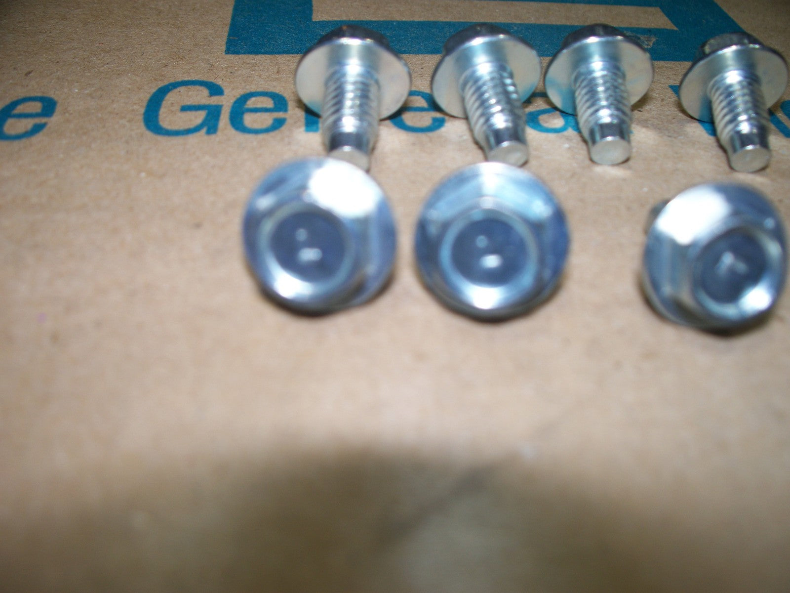 64-79 Pontiac GTO Judge Firebird Engine Chrome Valve Cover Bolts  L mark on head
