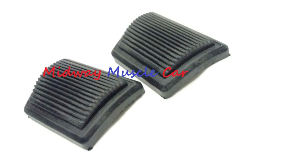 correct rubber  brake & clutch pedal pad set 64-72 Pontiac GTO Lemans Tempest