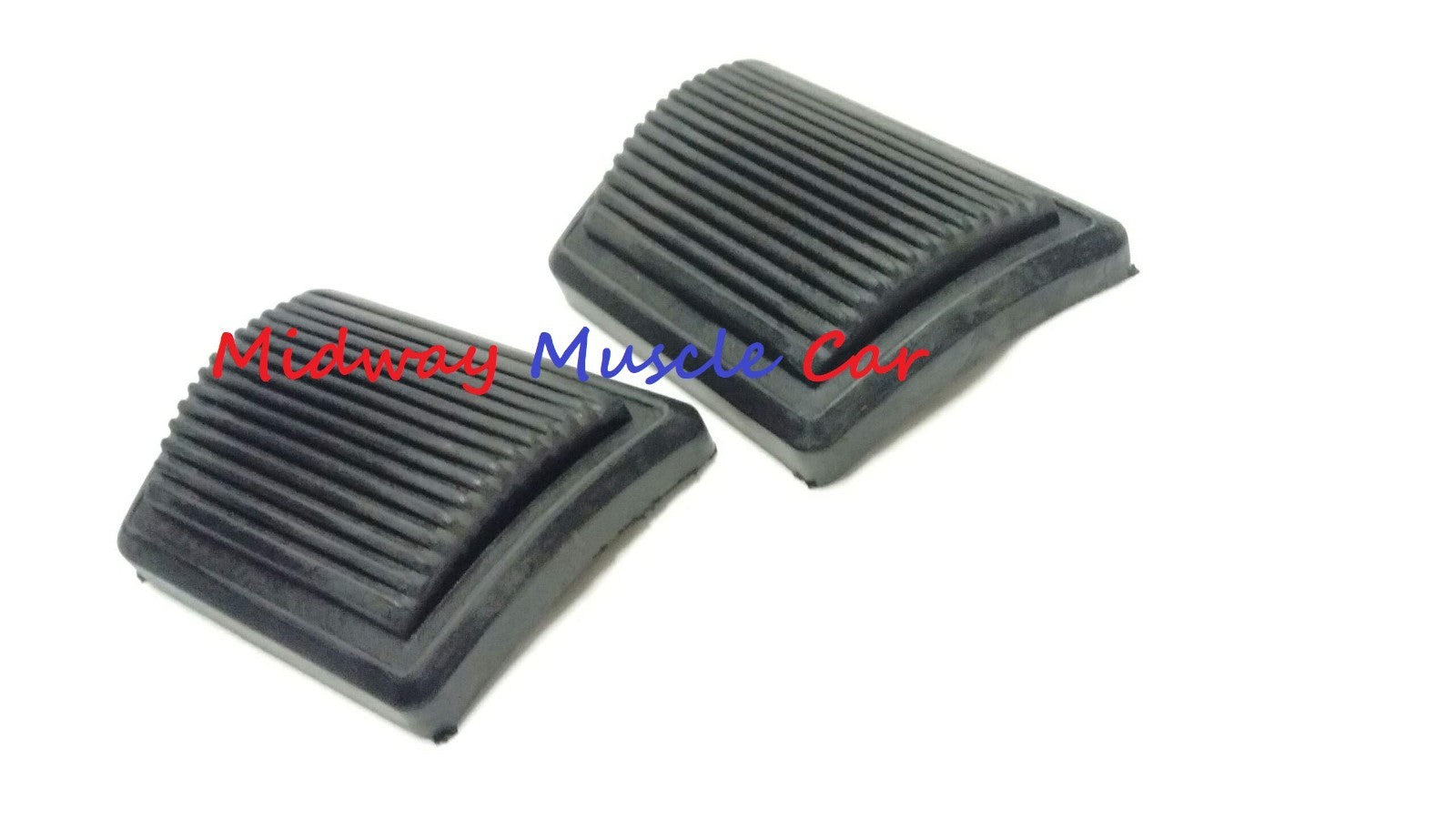 correct rubber  brake & clutch pedal pad set 64-72 Pontiac GTO Lemans Tempest