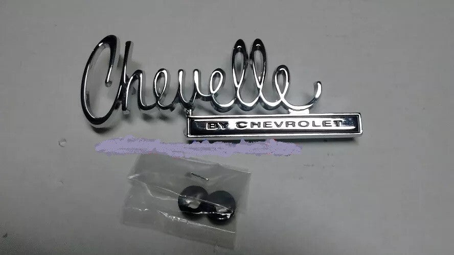 70 Chevy Chevelle by CHEVROLET rear deck trunk lid emblem