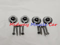 bucket seat back side hinge trim hardware caps 62-65 Chevy Chevelle Pontiac GTO