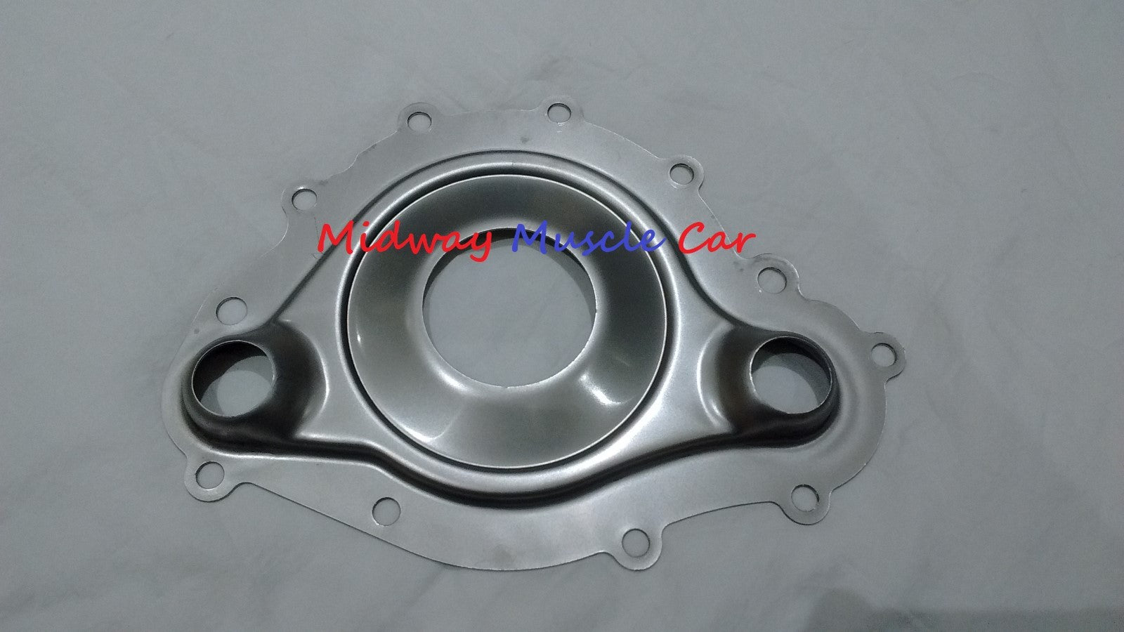 stainless steel water pump divider plate & steel sleeves 69-79 Pontiac 400 455