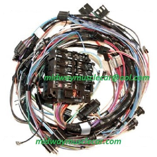 dash wiring harness w/o a/c 74 Chevy Corvette      ncrs  350 454 vette stingray