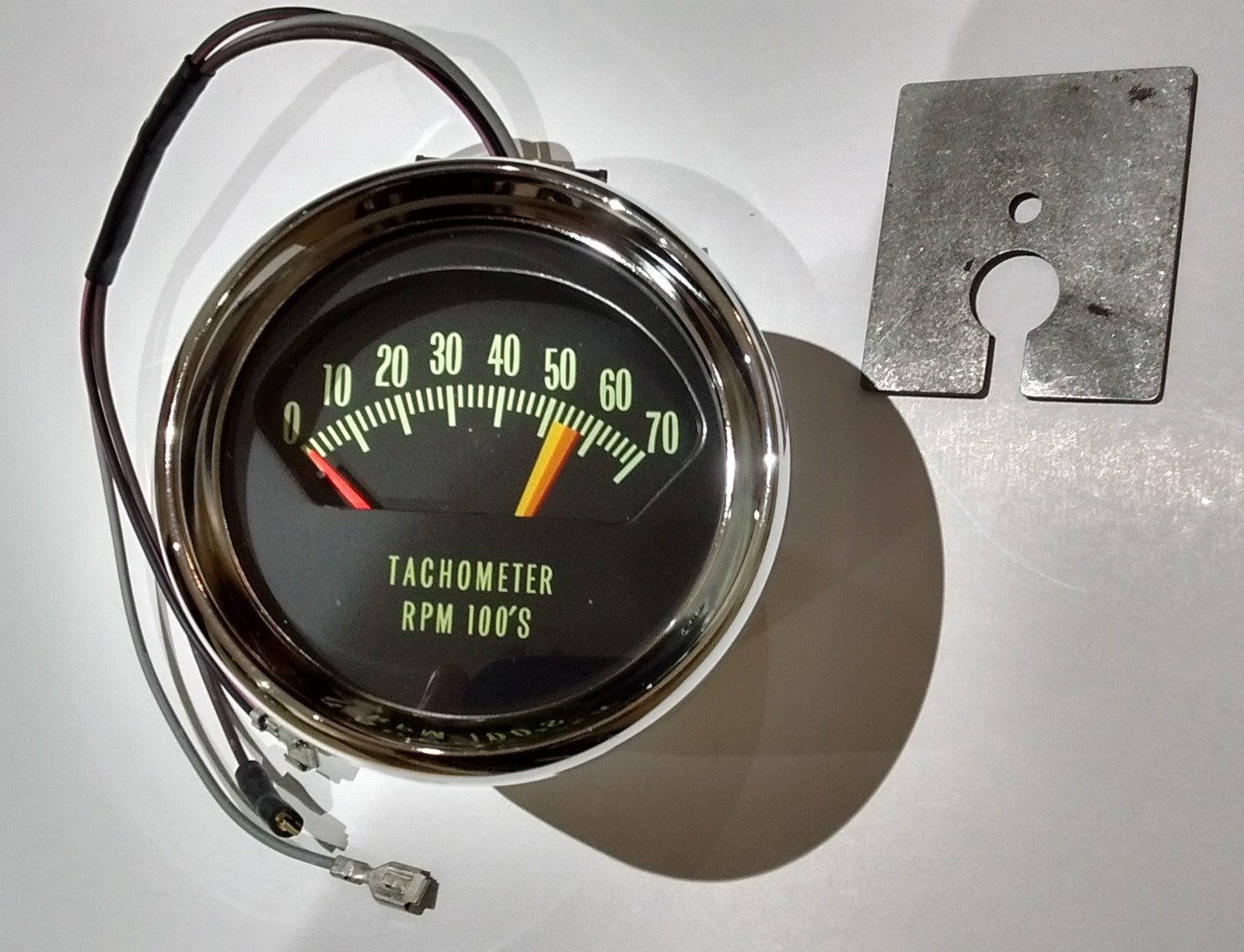 knee knocker tachometer 66 Chevy chevelle malibu el camino 5600 redline tach