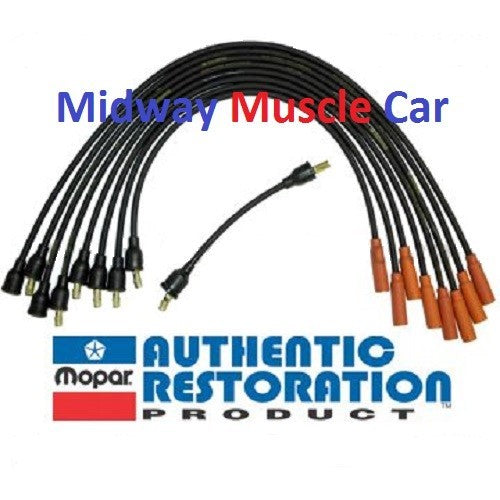 3-Q-65 date coded spark plug wires 66 MOPAR 273 Dart Fury barracuda Coronet