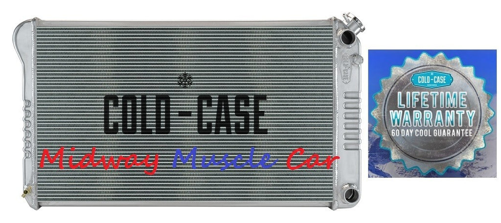 68-72 Chevelle GTO 442 Cutlass Skylark  Cold-Case aluminum radiator for LS swap