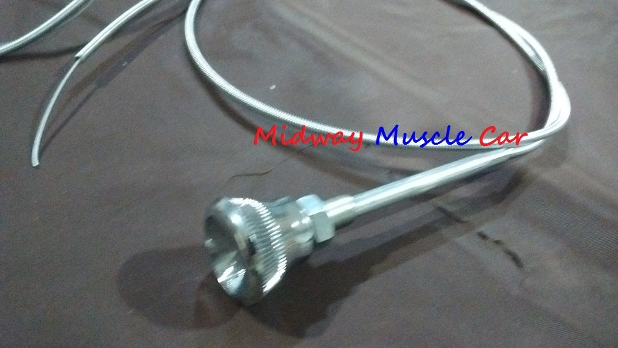 NEW correct unsheathed upper & lower ram air pull cable 69 70 Pontiac GTO T/A