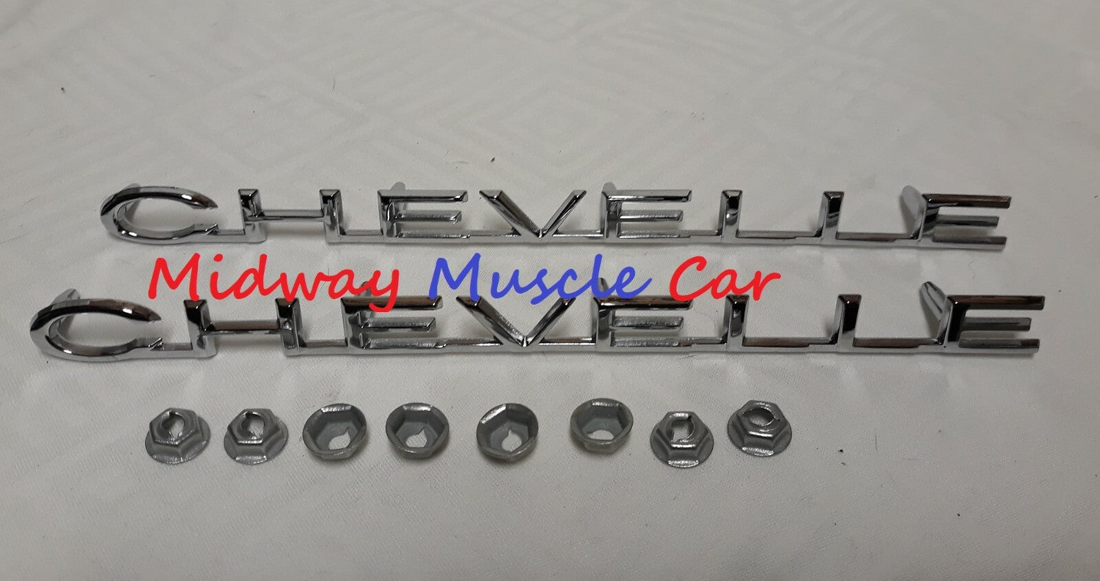 CHEVELLE fender emblem (pr) 1964 64 Chevy Chevelle