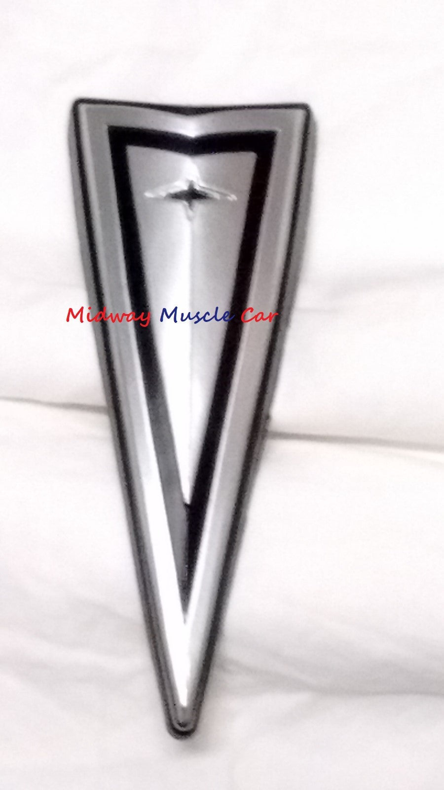 1967 1968 1969 67 68 69 Pontiac Firebird front bumper arrowhead ornament emblem