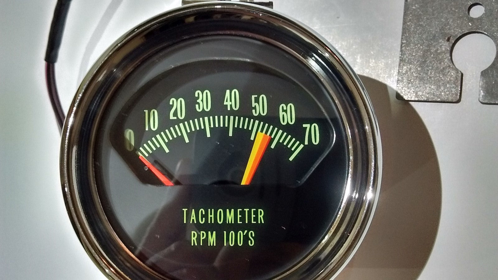 knee knocker tachometer 66 Chevy chevelle malibu el camino 5600 redline tach