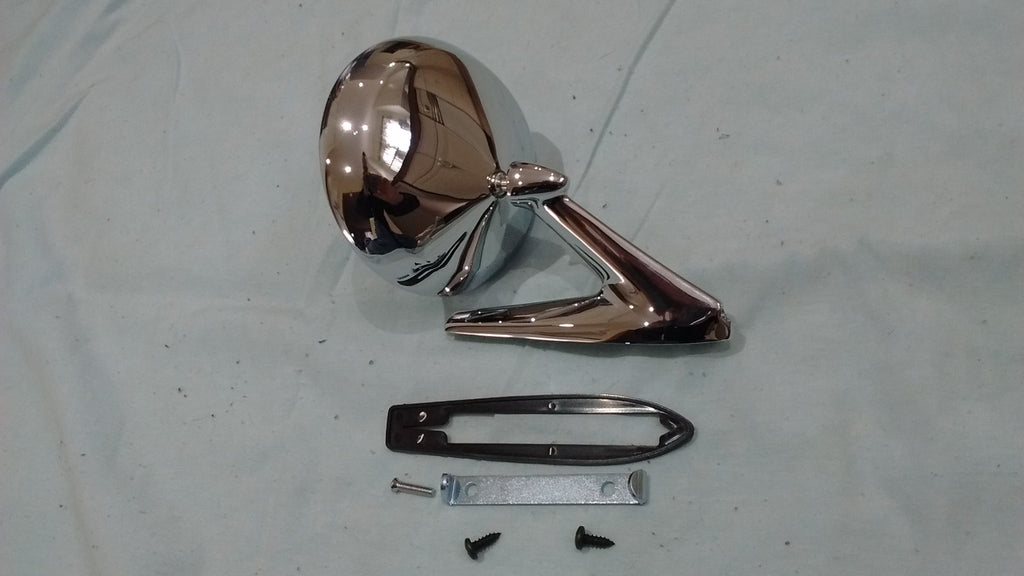 correct outside round side view mirror 67 68 Pontiac GTO Firebird Bonneville