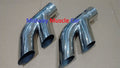 76-81 Pontiac Trans AM Firebird 2.5" stainless exhaust tail pipe tip splitters