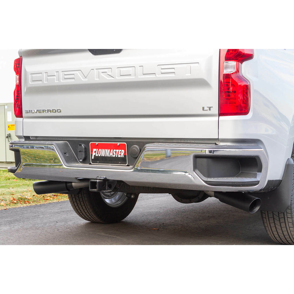 Flowmaster Outlaw Series Cat Back Exhaust System 19-21 Silverado Sierra 5.3L