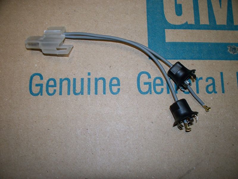 clock or in dash tach light harness 68 69 70 71 72 Pontiac GTO Judge 69-72 G/P