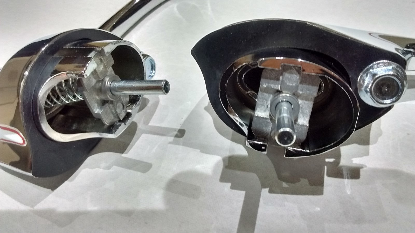 outside door handle complete kit (pr) 64-67 Chevy Chevelle El Camino Malibu