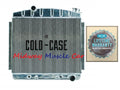 57 Chevy tri-5  Cold-Case performance aluminum radiator   straight 6 front mount