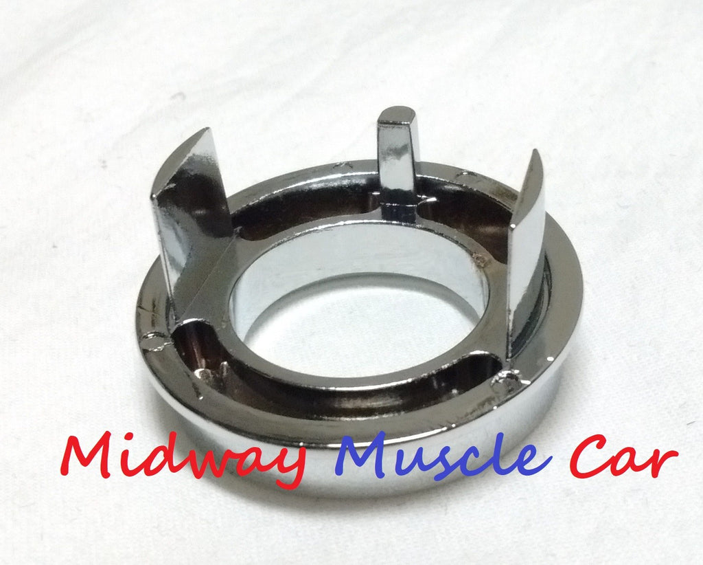 rear 1/4 mount chrome antenna base adapter bezel 67-69 Chevy Camaro Firebird