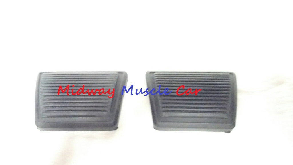 correct rubber  brake & clutch pedal pad set 64-72 Pontiac GTO Lemans Tempest