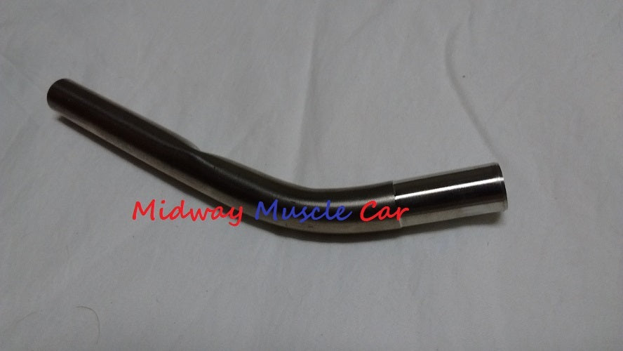 stainless steel 65-68  pontiac V8 oil dipstick tube in pan GTO T/A G/P Firebird