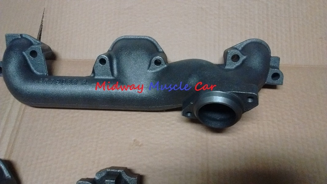 NEW STANDARD exhaust manifolds pair 64-68 Pontiac GTO LeMans Tempest