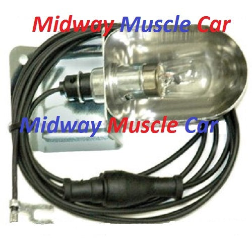 67-69 Chevy Chevelle SS Malibu Nova Impala underhood light lamp assembly