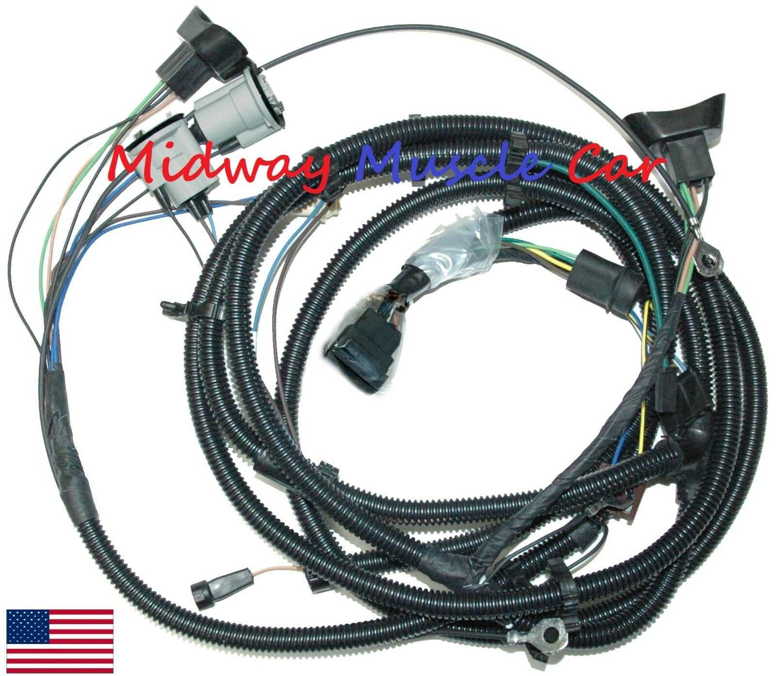 front end headlight wiring harness 73 74 Chevy pickup truck blazer suburban