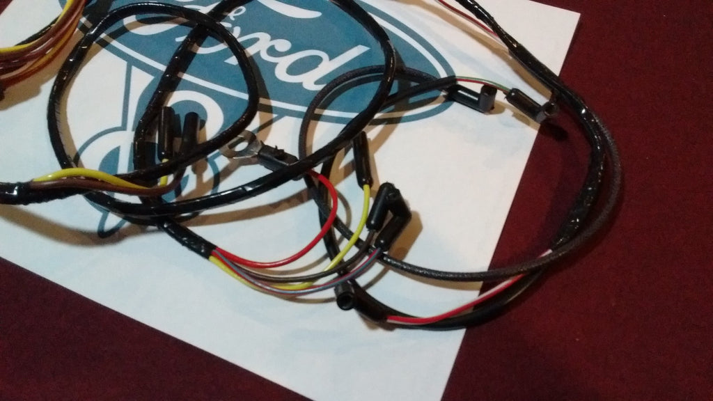 66 Ford Mustang v8 Engine Gauge Feed Wiring Harness   1966 289