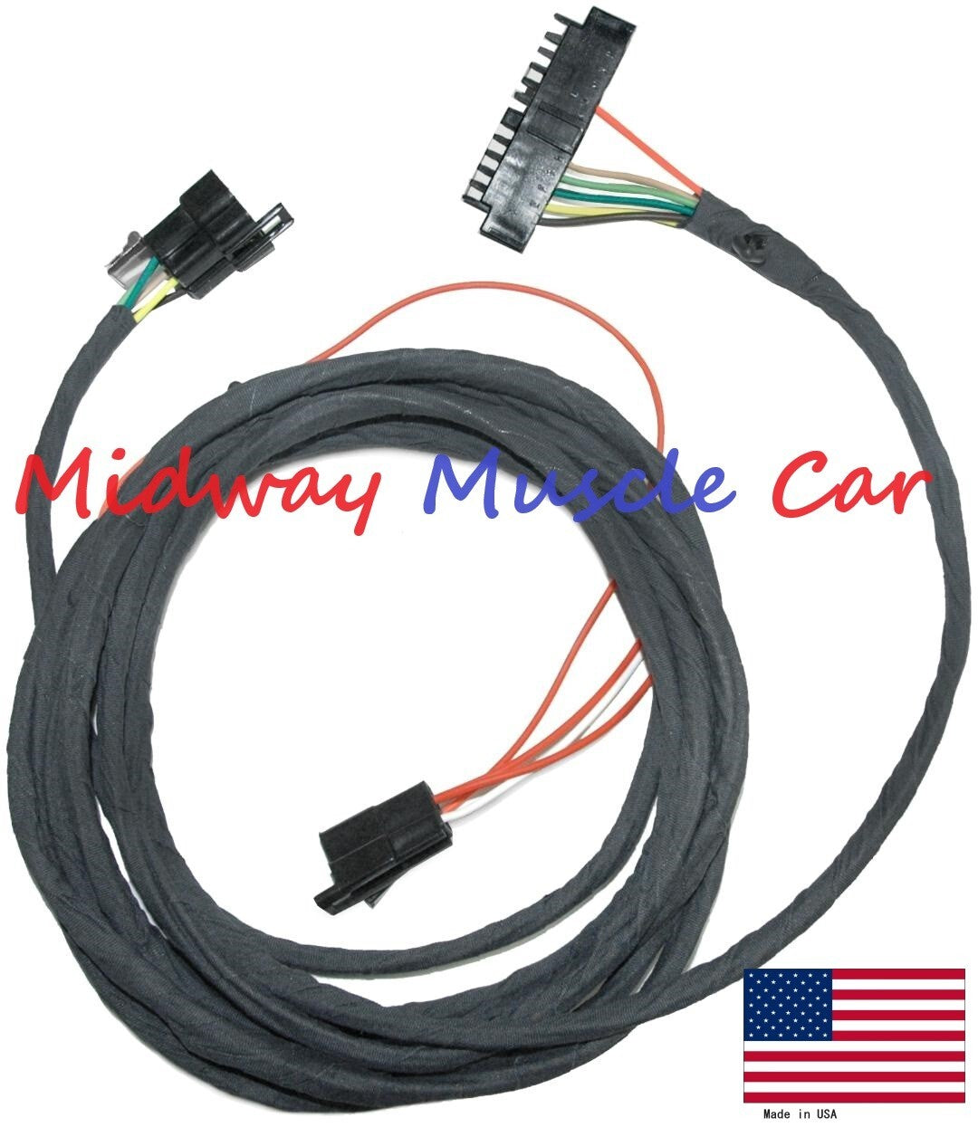 coupe intermediate rear body wiring harness 70-72 Oldsmbile Cutlass 442