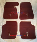 NEW original style RED 64 65 Pontiac floor mats GTO Lemans Judge Bonneville