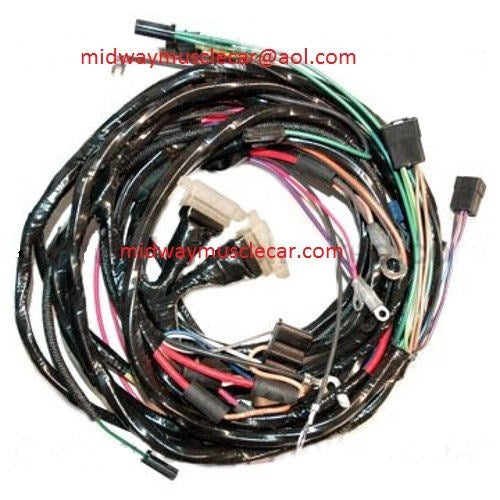 66 Corvette Engine & forward headlamp light wiring harness   Chevy vet 427 327