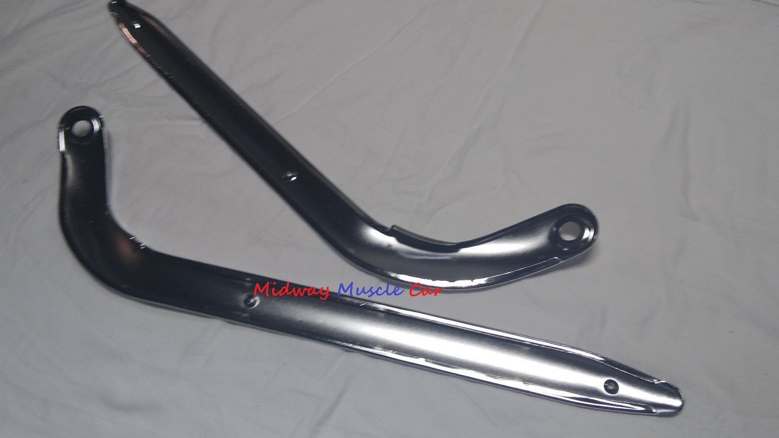 bucket seat back side hinge chrome trim 62-65 Chevy II Chevelle Pontiac GTO 442
