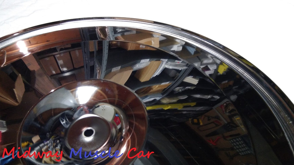 17" chrome air cleaner lid 67-74 Pontiac GTO Firebird Olds 442 GS 400 455 350