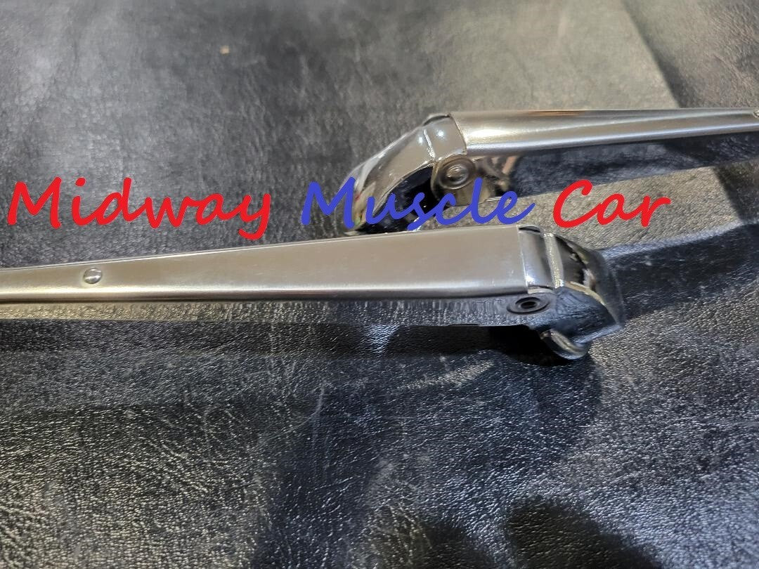 windshield wiper arm & blade set 64-67 Chevy Chevelle Pontiac GTO Olds 442 GS