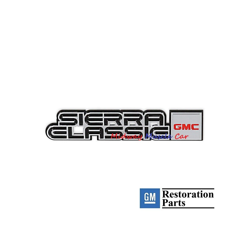 Sierra Classic Dash Emblem 81-87 GMC Pickup Jimmy C10 K10 C1500 Suburban c20 k20