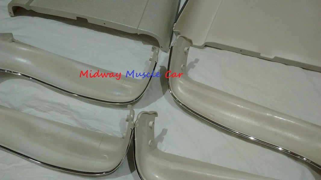 bucket seat plastic seatback & side trim panels 69-72 Chevy Chevelle Pontiac GTO
