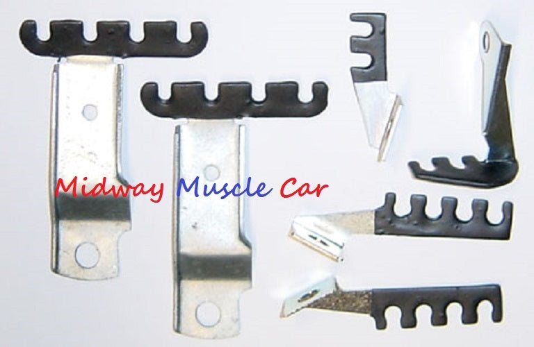 NEW spark plug wire retainer bracket kit 68 69 Pontiac GTO LeMans Judge G/P