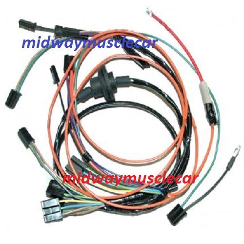air conditioning a/c wiring harness   71 Chevy Corvette    350 454 ncrs