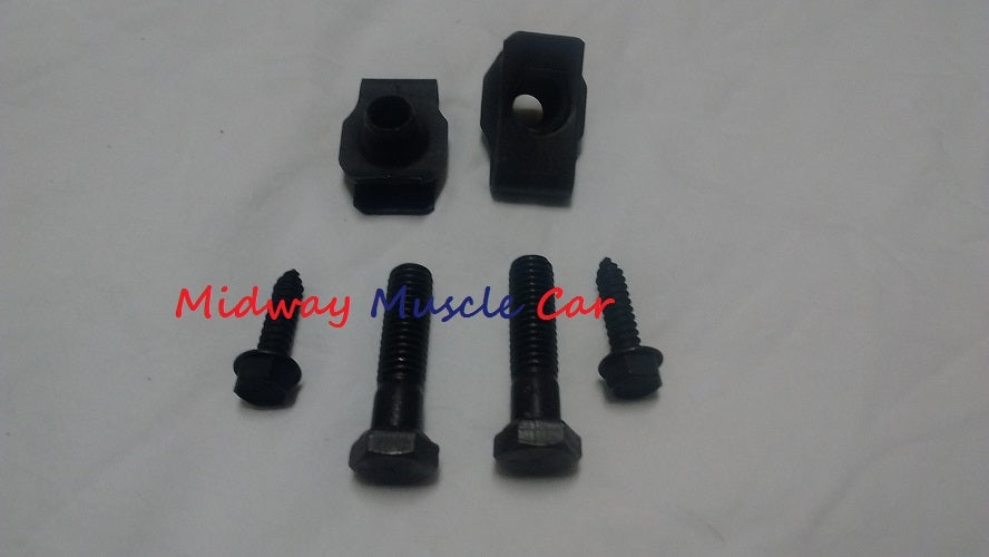 fuel gas tank strap mounting hardware kit 77-81 Chevy Camaro Pontiac Firebird