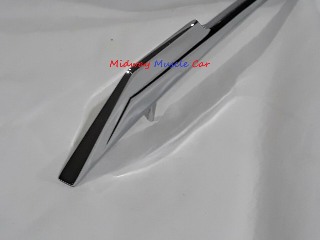 front chrome hood spear w/ nuts 1966  66 Chevy Chevelle Malibu El Camino