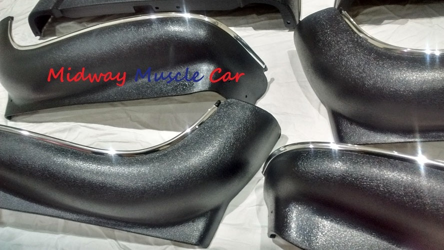 bucket seat plastic seatback & side trim panels 69-72 Chevy Chevelle Pontiac GTO