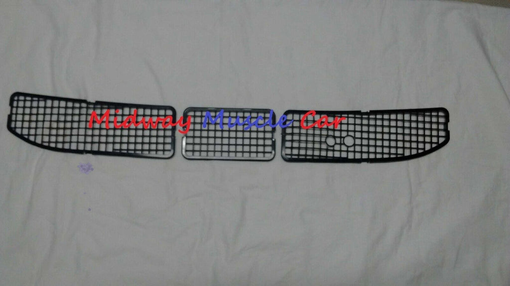 plastic cowl panel vent leaf screen w/o A/C 68-72 Chevy Chevelle Pontiac GTO 442