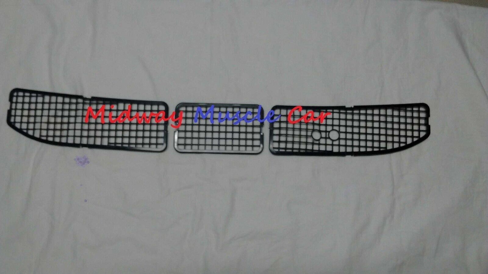 plastic cowl panel vent leaf screen w/o A/C 68-72 Chevy Chevelle Pontiac GTO 442